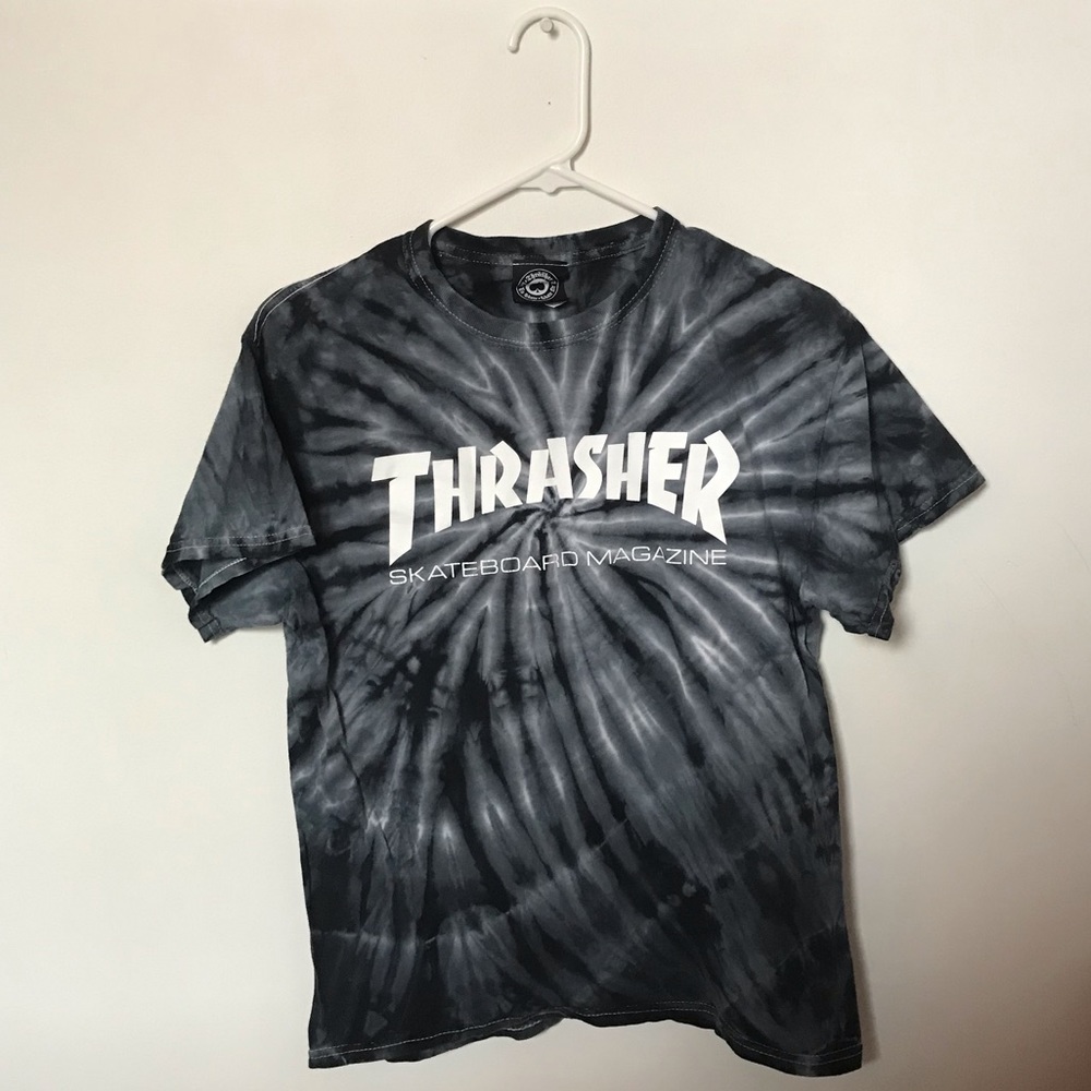 Thrasher t-shirt.